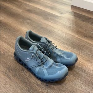 Men’s On Cloud Storm Tide Blue Green Tennis Shoes size 9.5